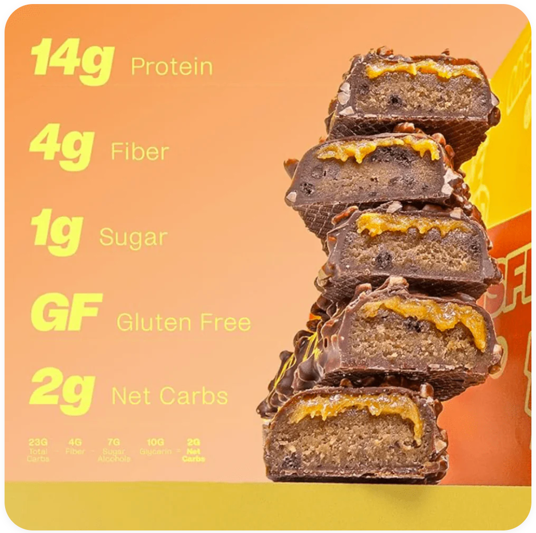 Misfits - Bar Protein Peanut Butter Fudge (1.8OZ) - 12 bars