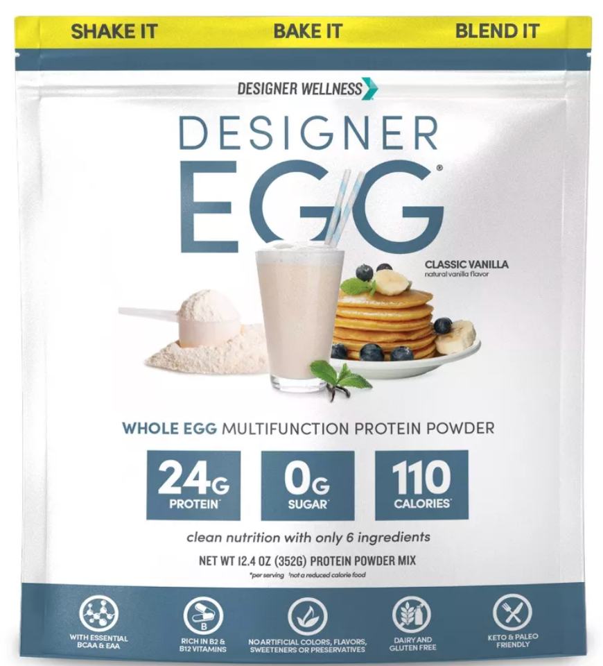 Designer Protein Whey - Protein Ttly Egg Vanilla (12.4OZ)