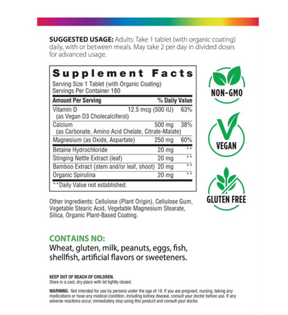 Rainbow Light - Just Once Calcium One Food Bas (180.TB)