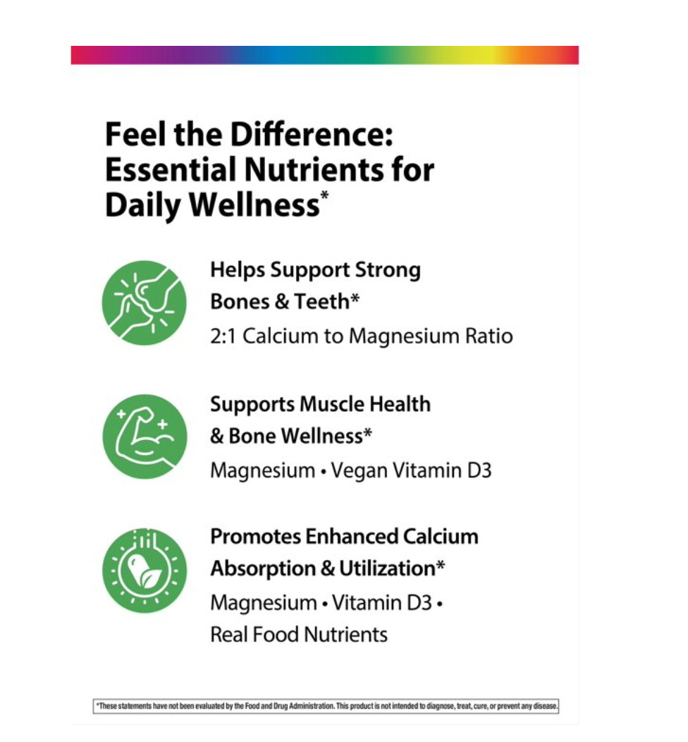 Rainbow Light - Just Once Calcium One Food Bas (180.TB)