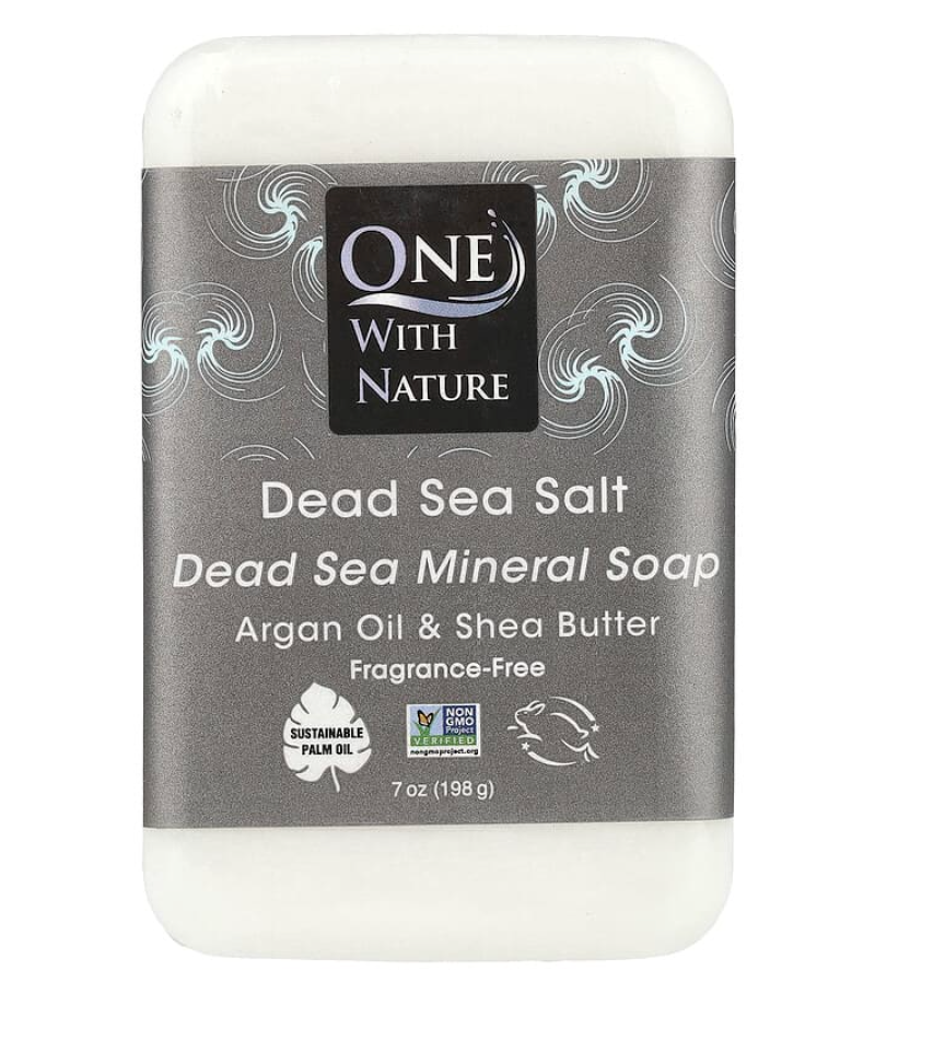 One With Nature - Soap Bar Dead Sea Salt (7.OZ)