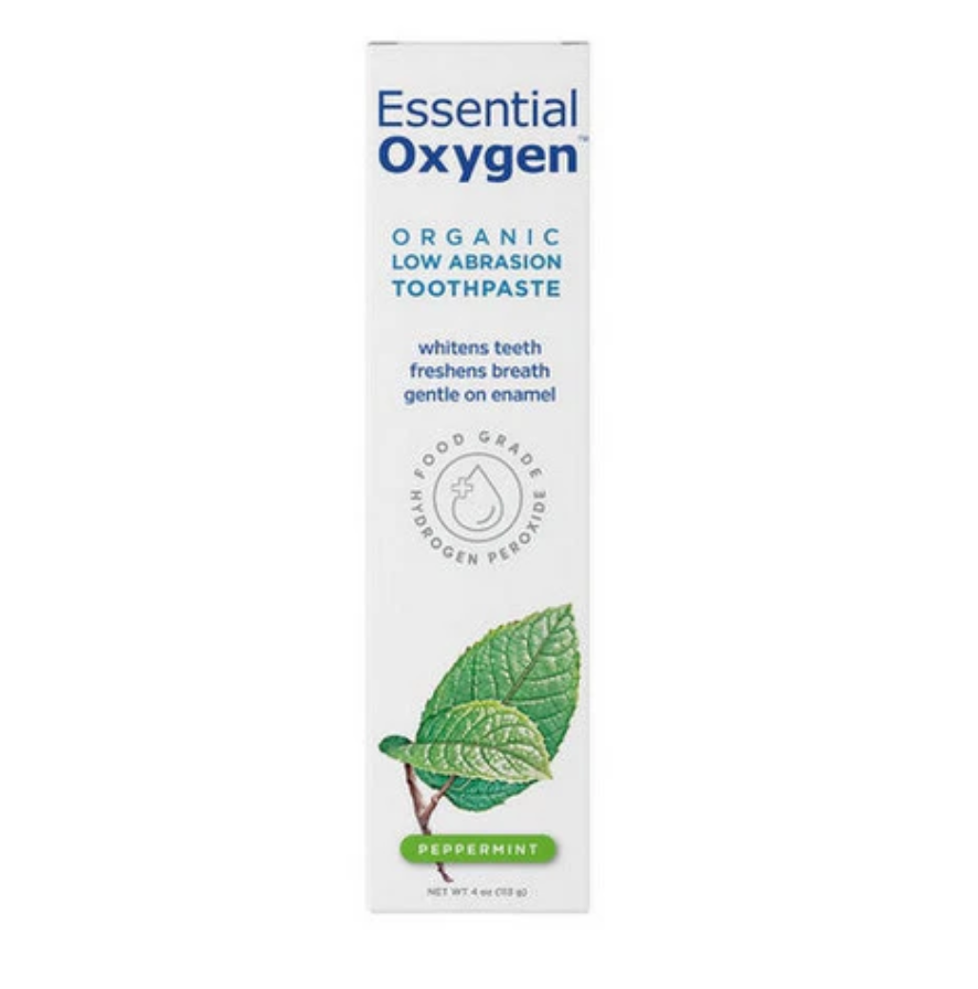Essential Oxygen BR Organic Toothpaste Peppermint - 4 OZ
