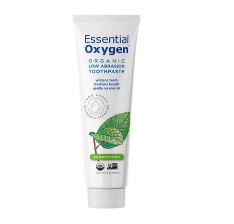 Essential Oxygen BR Organic Toothpaste Peppermint - 4 OZ