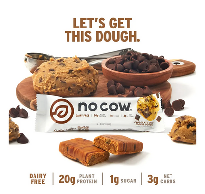 No Cow Bar - Bar Protein Cookie Dough (2.12OZ)/ 12 bars