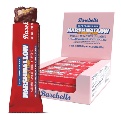 Barebells - Bar Mrshmllw Peanut Road (1.94OZ) - 12 bars