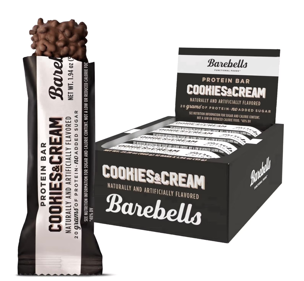 Barebells - Bar Cookies And Cream (1.94OZ) - 12 bars