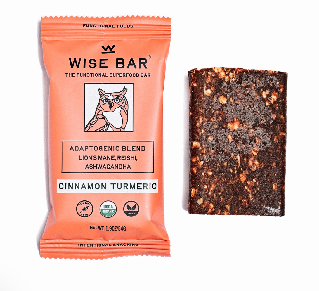 Wise Bar - Bar Cinnamon Turmeric (1.9OZ) - 12 bars