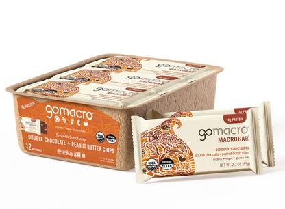 Gomacro - Bar Dbl Choc Pnut Bttr 2.3OZ (Case Of 12)