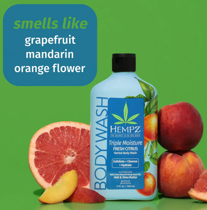 Hempz - Body Wash Frsh Ctrs Hrbl 17.FO