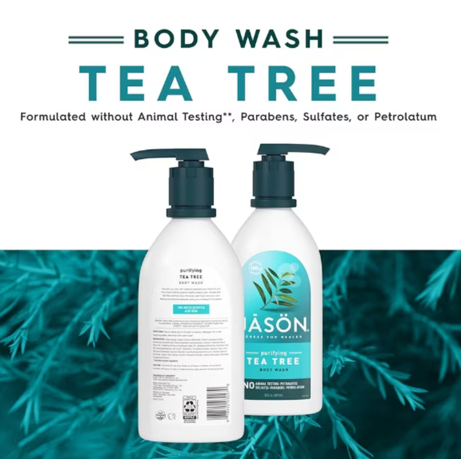 Jason - Body Wash Tea Tree, 30 fl oz