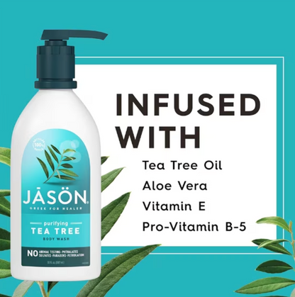 Jason - Body Wash Tea Tree, 30 fl oz