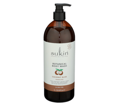 Sukin - Wash Body Coconut Bliss 33.82FO.
