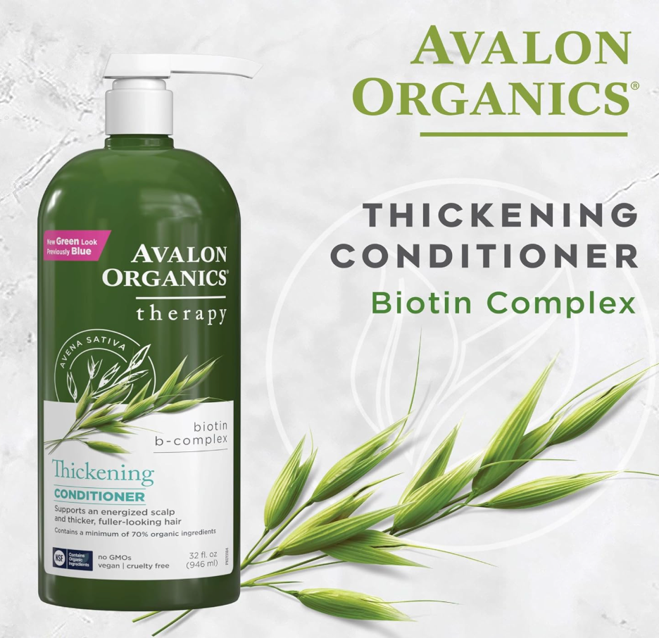 Avalon Organics Conditioner Biotin B Complex - 32 fl oz