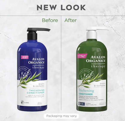 Avalon Organics Conditioner Biotin B Complex - 32 fl oz