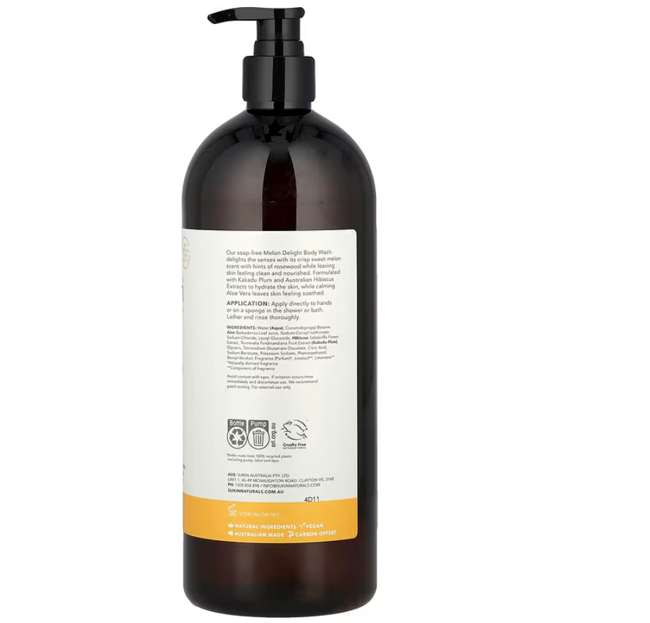 Sukin - Wash Body Melon Delight 33.82FO.