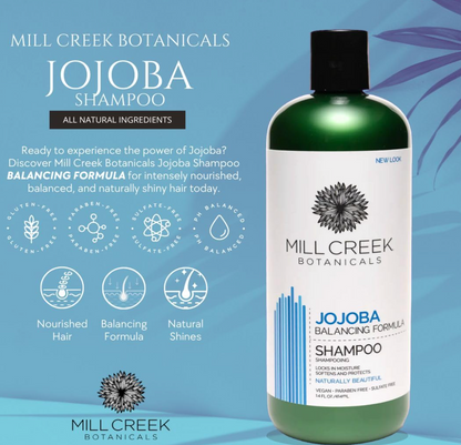 Mill Creek Shampoo Jojoba - 14 oz