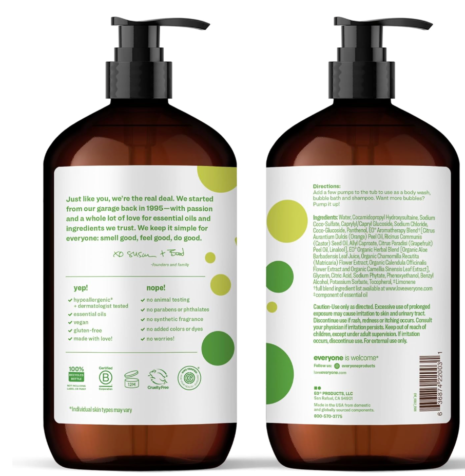 Everyone Soap Kids Tropical Coconut Twist - 32 oz