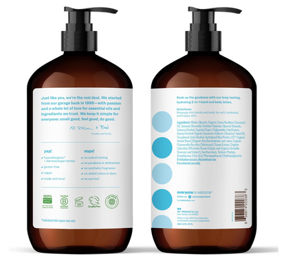 Everyone 2-in-1 Lotion for Hands/Body Unscented, 32 0Z
