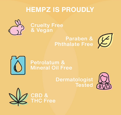 HEMPZ Body Lotion - Sweet Pineapple and Honey Melon - Daily Moisturizing Cream - 17oz