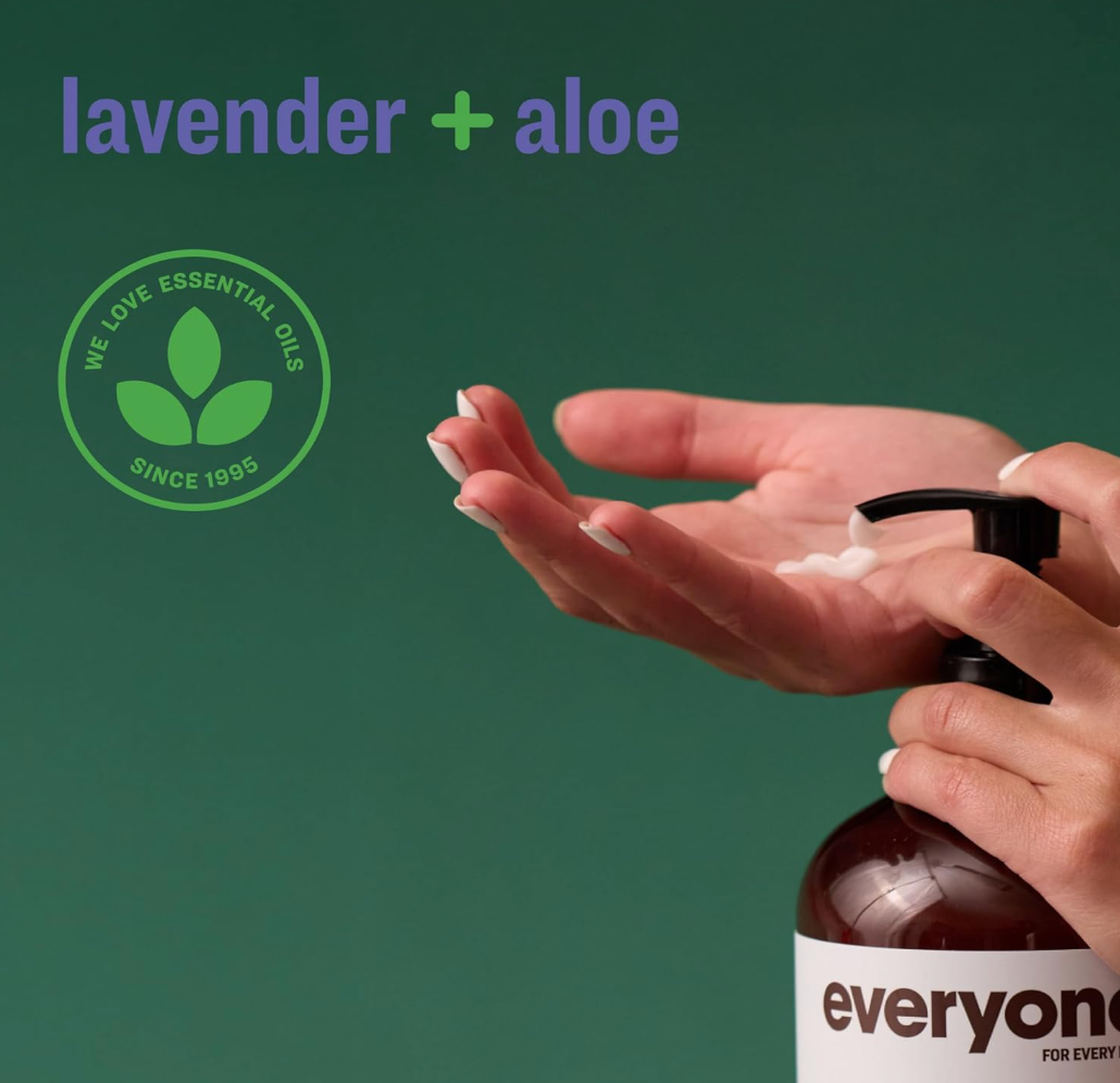 Everyone 2-in-1 Lotion for Hands/Body,Lavender and Aloe - 32 0Z