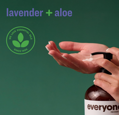 Everyone 2-in-1 Lotion for Hands/Body,Lavender and Aloe - 32 0Z