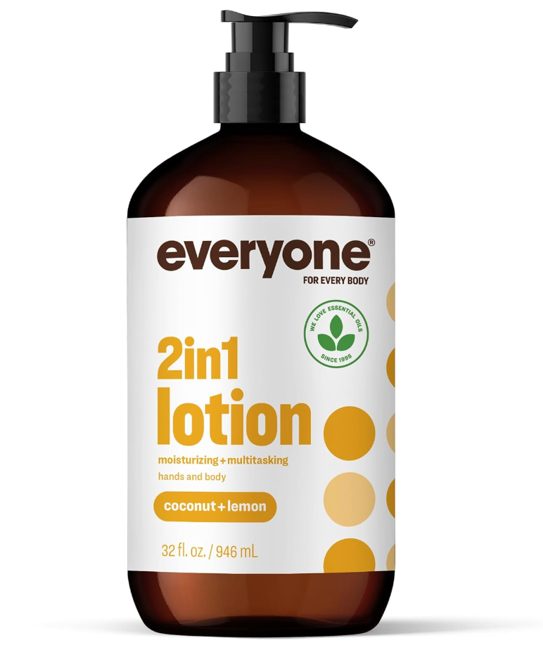 Everyone 2-in-1 Lotion for Hands/Body, Coconut and Lemon - 32 OZ