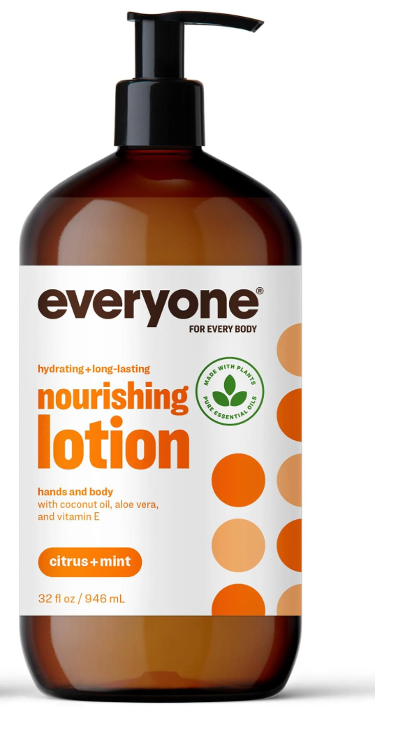 Everyone 2-in-1 Lotion for Hands/Body, Lotion Citrus and Mint - 32 OZ