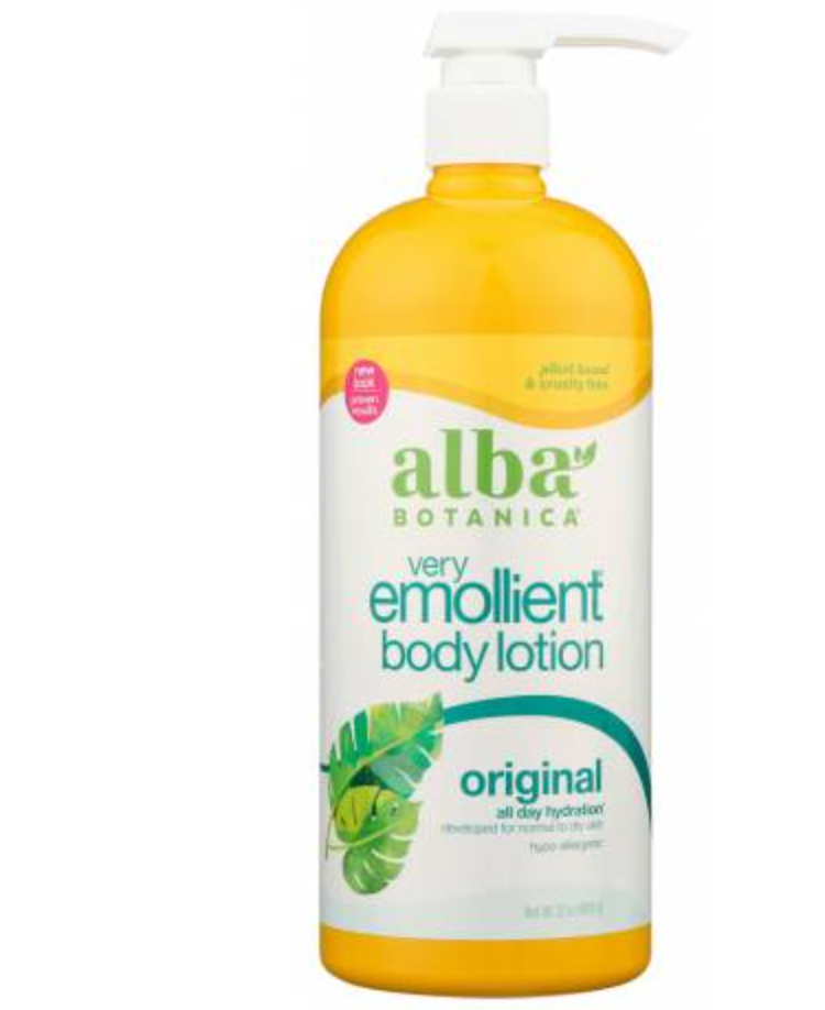 Alba Botanica Very Emollient Body Lotion Original 32 OZ