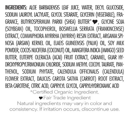 Nubian Heritage Body Wash, Raw Shea Butter, 13 fl oz