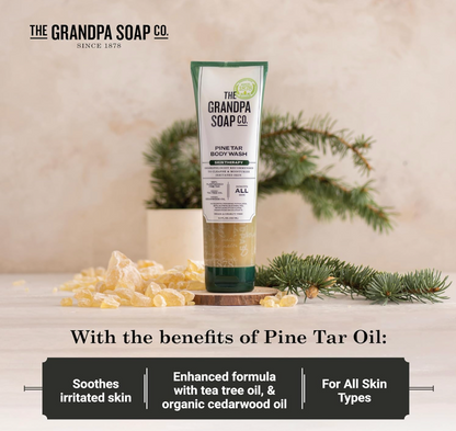 Grandpa's Pine Tar Body Wash, 9.5 oz