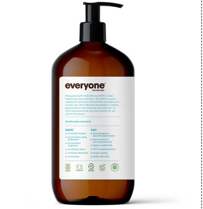 Everyone 3-in-1 Soap, Unscented, 32 fl oz