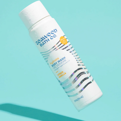 The Seaweed Bath Co. Hydrating Body Wash, Citrus + Vanilla, 12 fl oz