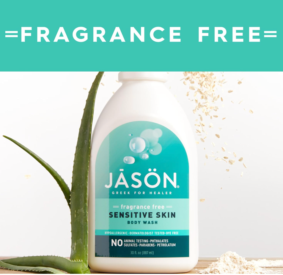 Jason Body Wash, Sensitive Skin, 30 fl oz