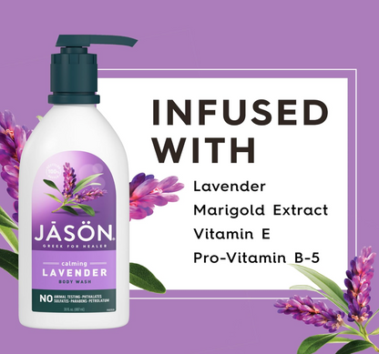 Jason Body Wash, Calming Lavender, 30 fl oz