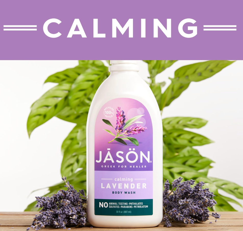 Jason Body Wash, Calming Lavender, 30 fl oz