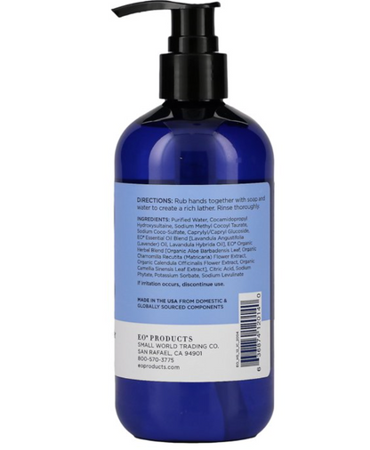 EO Liquid Hand Soap, Calming French Lavender, 12 fl oz