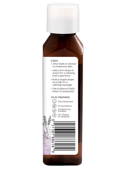 Aura Cacia Relaxing Lavender Body Oil, 4 oz