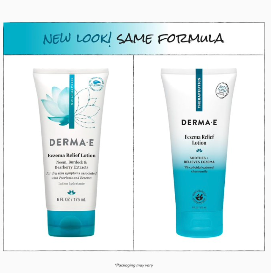 Derma E Eczema Relief Lotion, 6 oz
