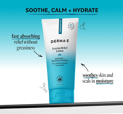 Derma E Eczema Relief Lotion, 6 oz