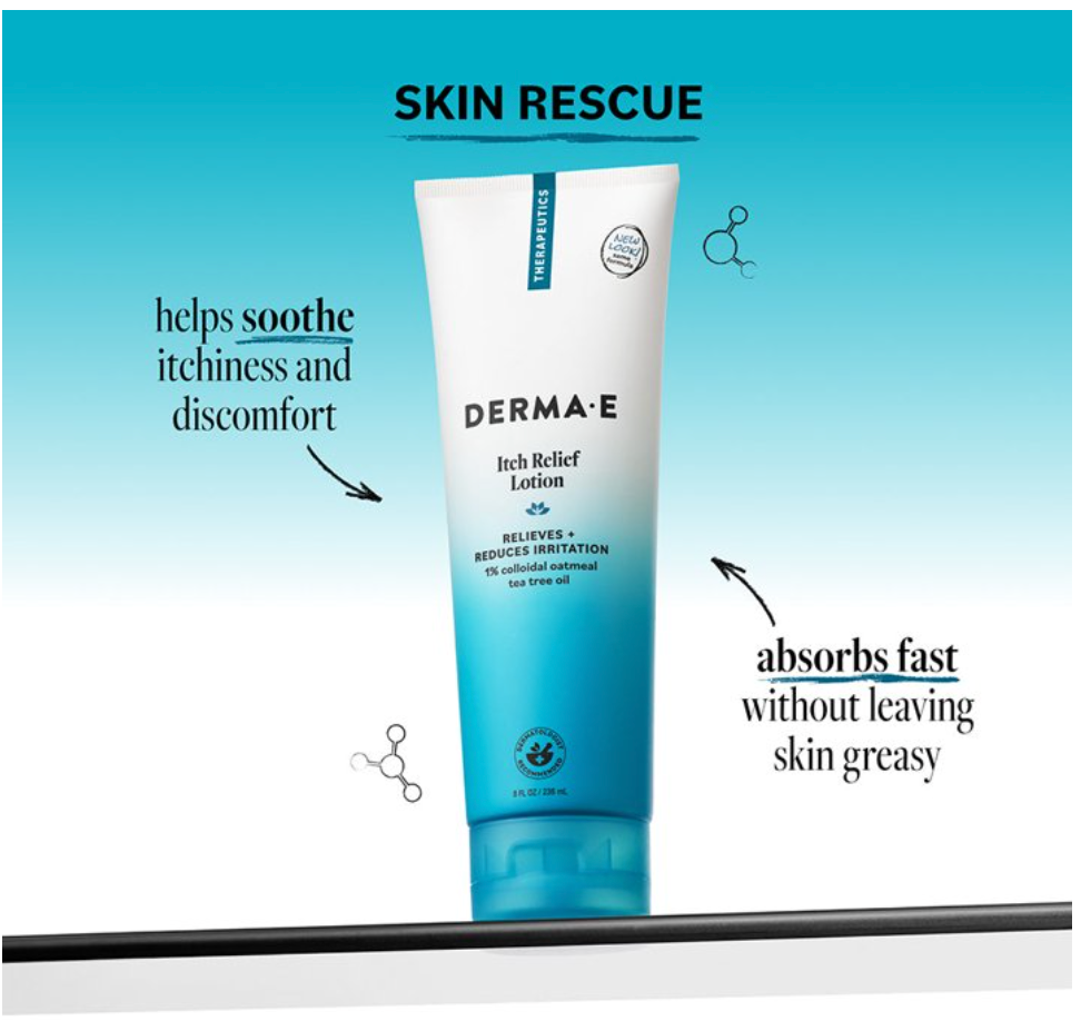 Derma E Soothing Relief Lotion, 6 oz