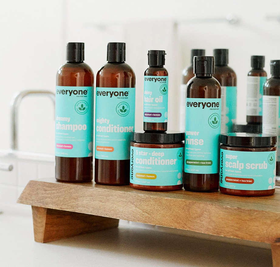 Everyone Shampoo Dreamy, Coconut + Lemon 12 fl oz