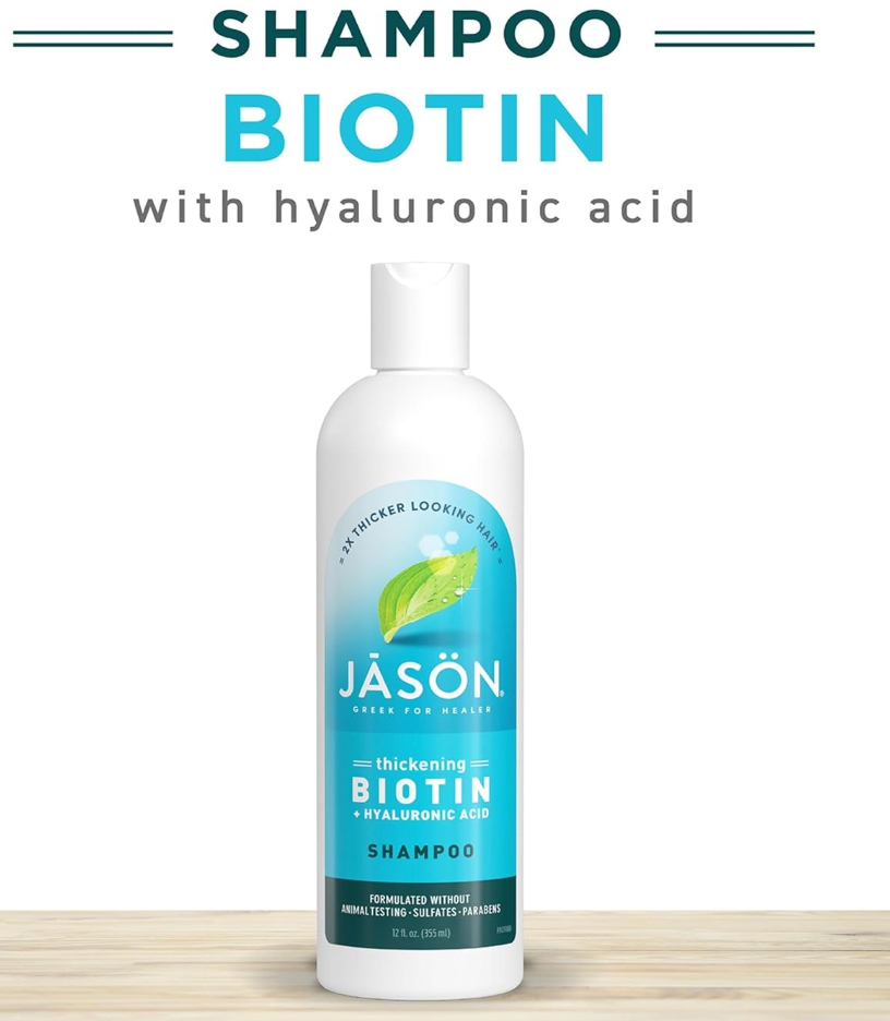 Jason Shampoo Biotin, 12 oz