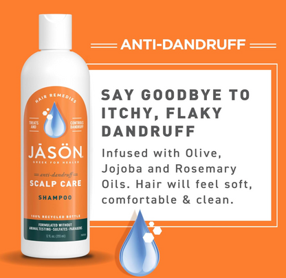 Jason Shampoo Dandruff Relief, 12 oz