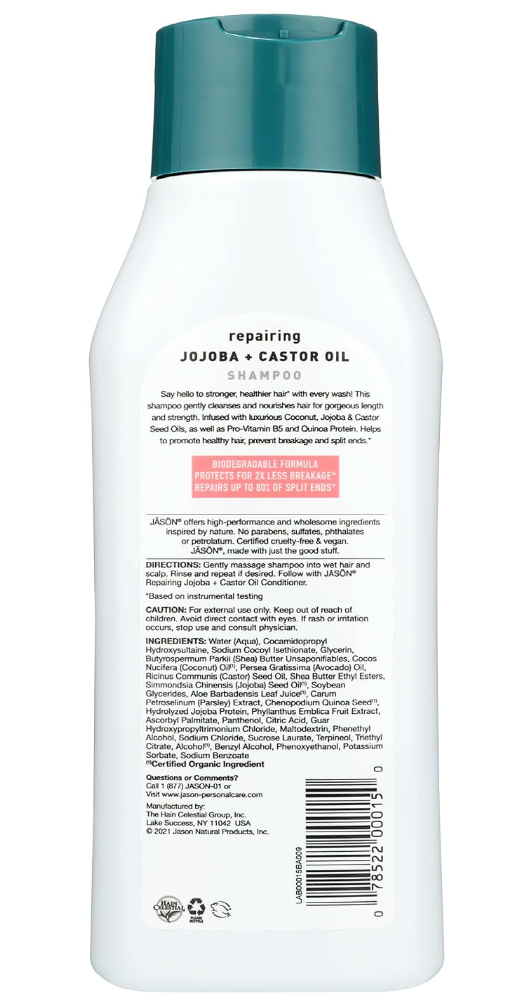 Jason Shampoo Jojoba, 16 oz