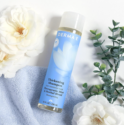 Derma E Shampoo Thickening, 10. oz