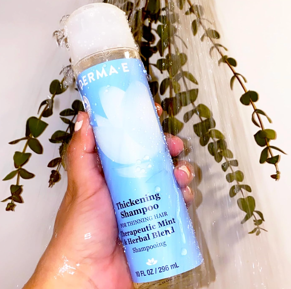 Derma E Shampoo Thickening, 10. oz