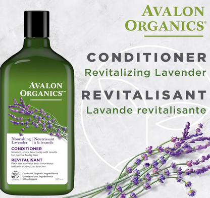 Avalon Organics Conditioner Lavender, 11 fl oz