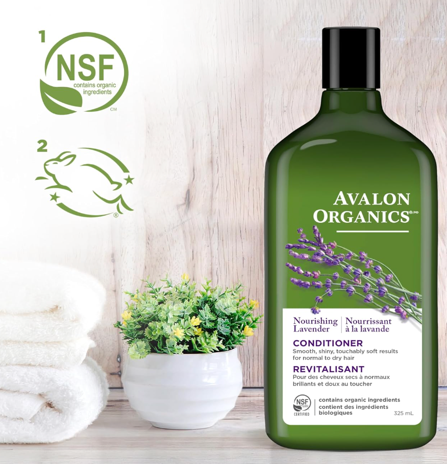 Avalon Organics Conditioner Lavender, 11 fl oz