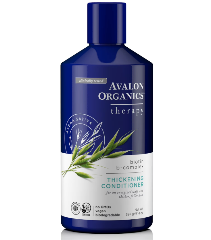 Avalon Organics Conditioner Biotin B Comp Thic, 14 fl oz