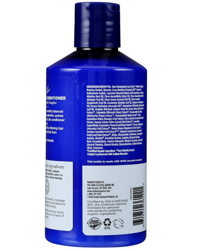 Avalon Organics Conditioner Biotin B Comp Thic, 14 fl oz